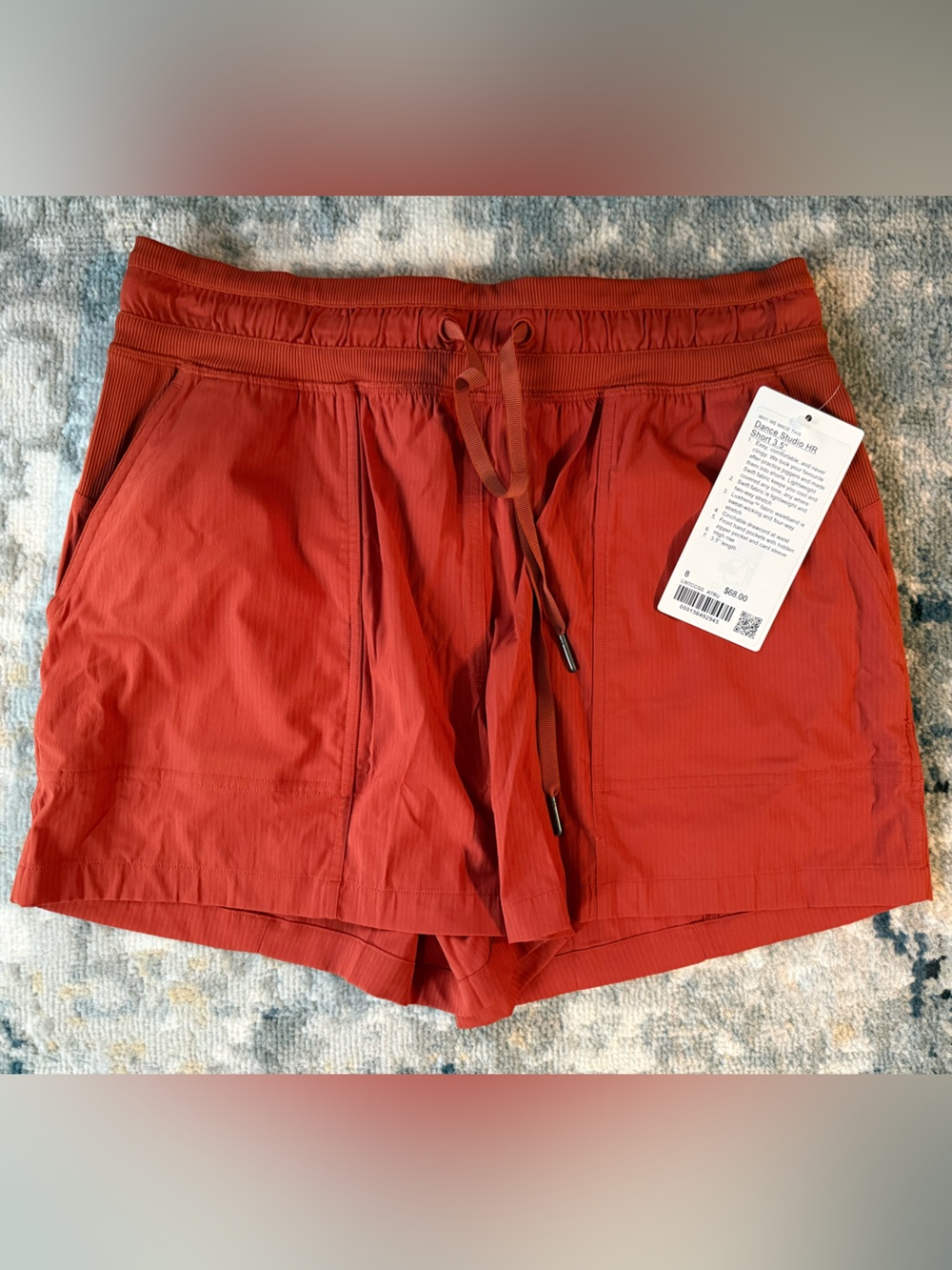 NWT lululemon Dance Studio High Rise Short 3.5”